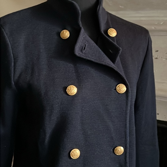 Lauren Ralph Lauren double breasted sweater jacket - Picture 2 of 5